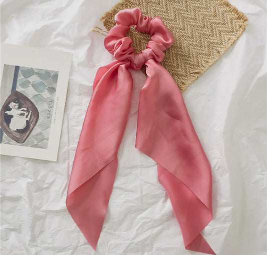 Satin Scarf Scrunchie