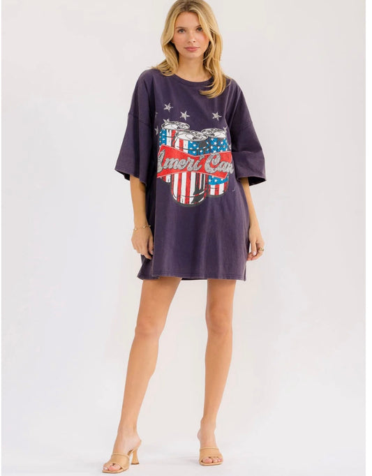 Ameri CAN t-shirt Dress