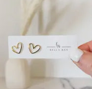 The Morgan Gold Plated Stud
