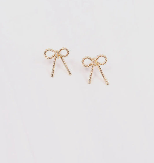 Loraine Bow Earring