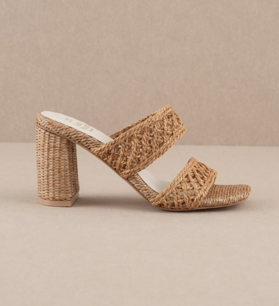 The Barbara Double Woven Band Heals