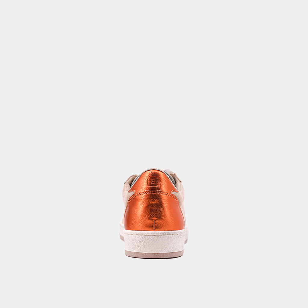 PAZ Beige Suede Sneaker
