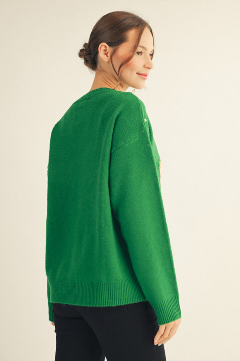 Guide My Sleigh Sweater