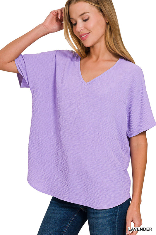 No Line Lavender Airflow Top