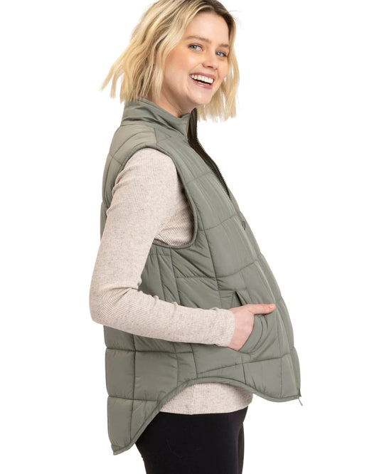 Aubri Packable Puffer Vest