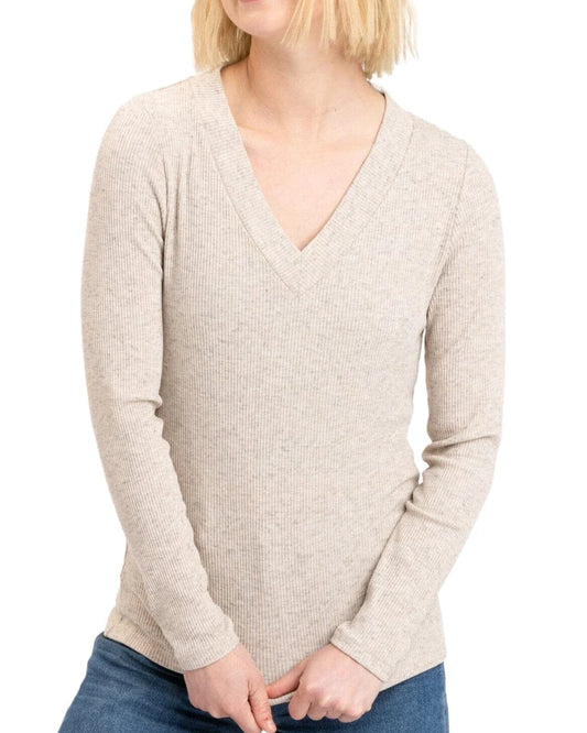 Kelly Rib V-Neck