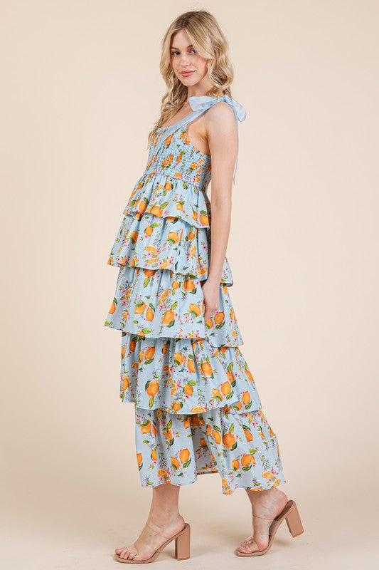 Feelin’ Fruity Tiered Dress