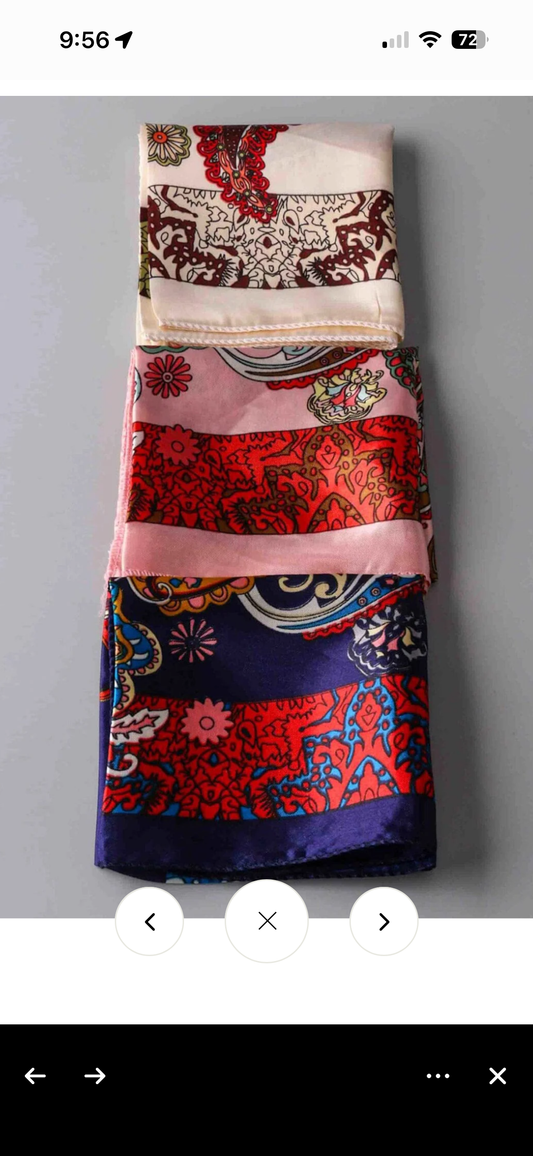 Satin Scarfs