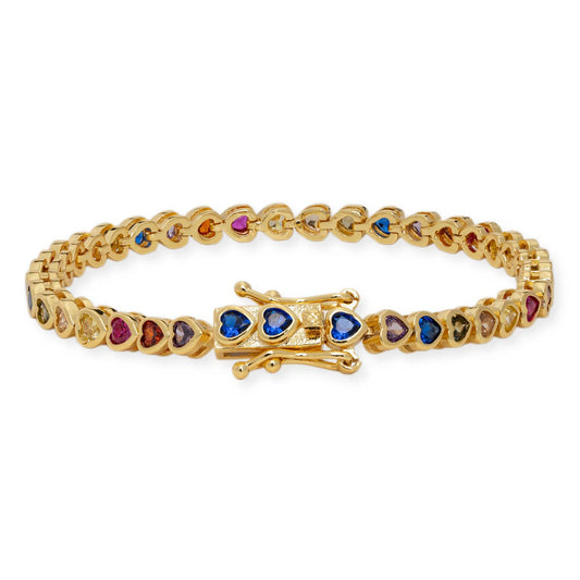 Mrs. Davis Heart Bracelet