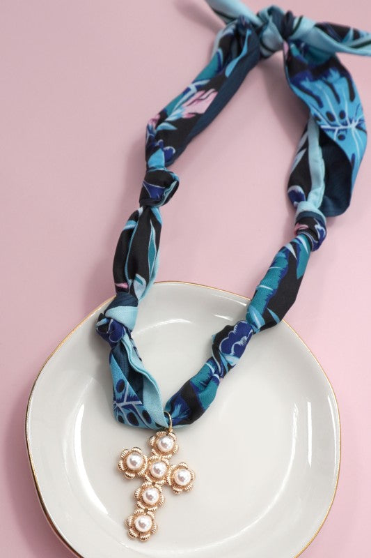 Assorted Scarf Charm Necklace
