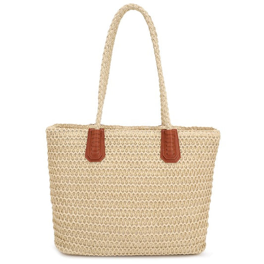 Georgina Straw Tote