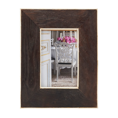 Wooden & Bone Picture Frame