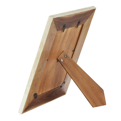 Wooden & Bone Picture Frame