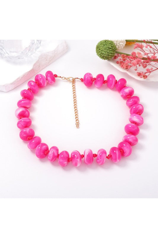 Candy Beaded Stackable Necklace