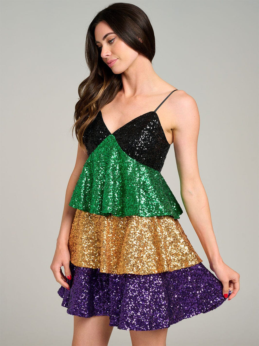 Mardi Pardi Sequin Dress