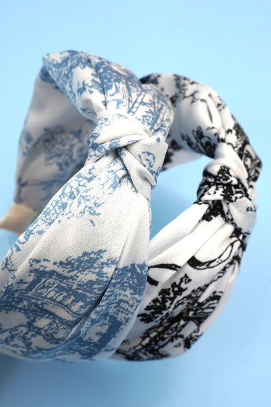 Toile Vintage Headband