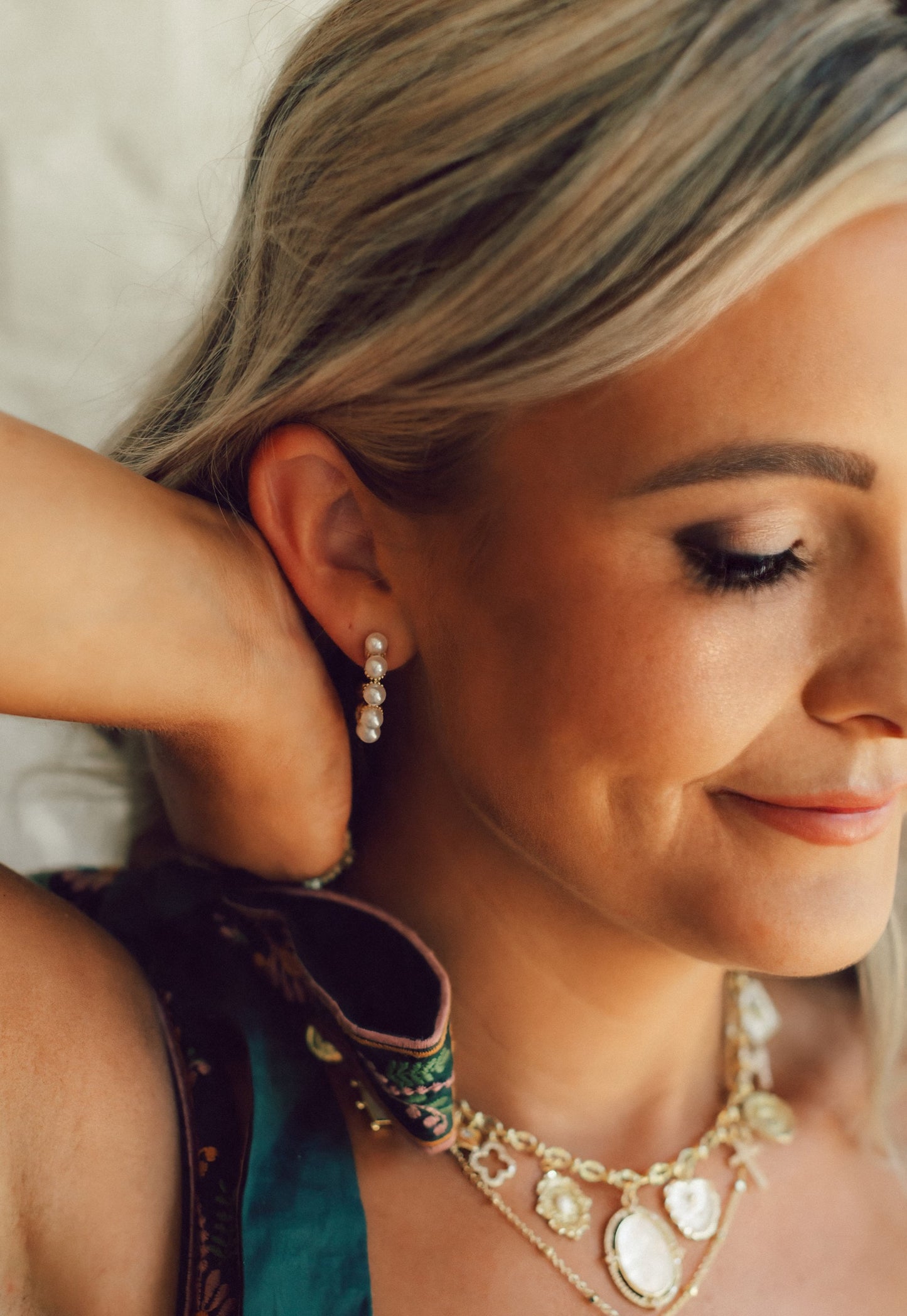 Ruff Pearl Hoops