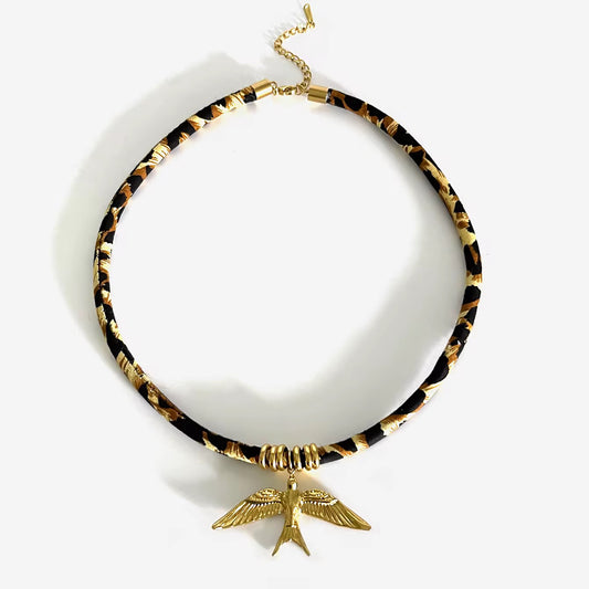 Vintage Leopard Pendant Necklaces