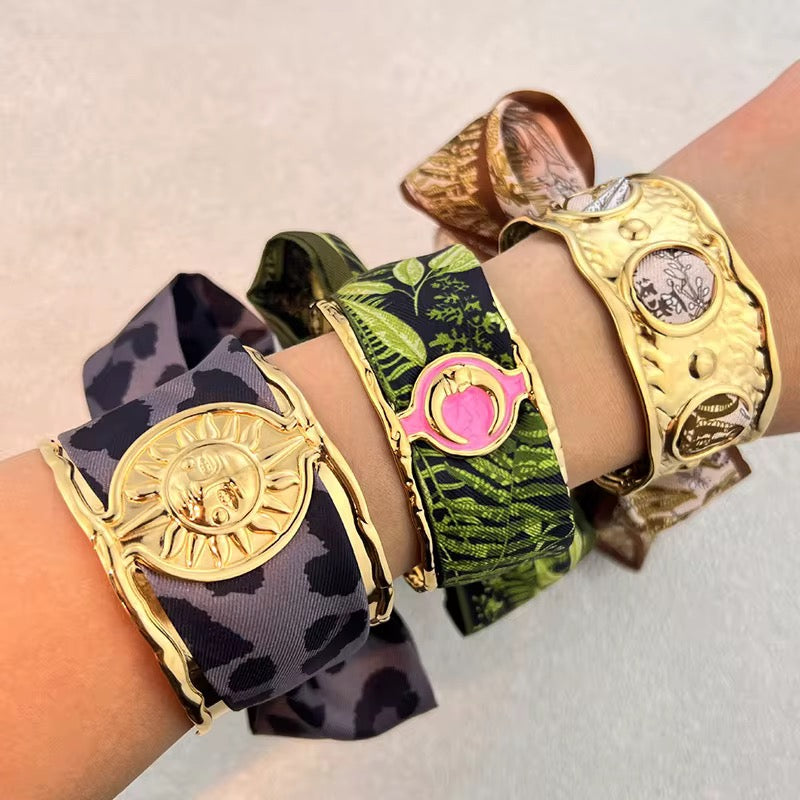 Scarf Bangle Bracelets