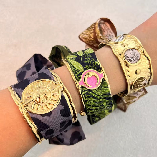 Scarf Bangle Bracelets