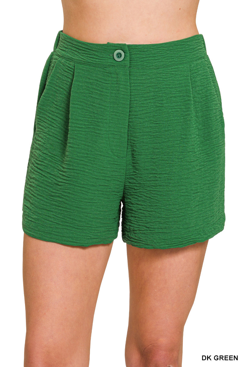 Green Airflow Shorts