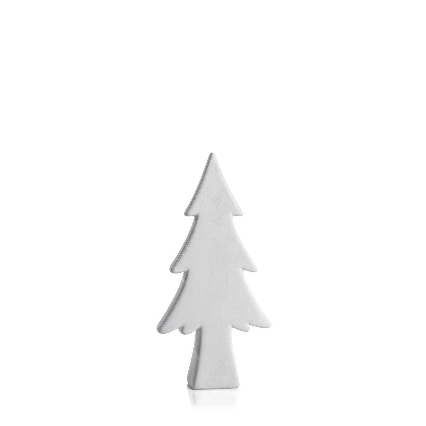 Matte White Decorative Tree