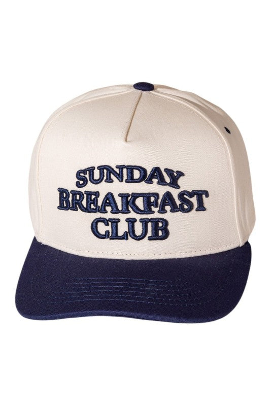 Sunday Breakfast Club Hat