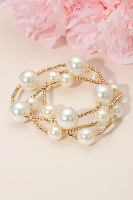 Chunky Pearl Bracelet
