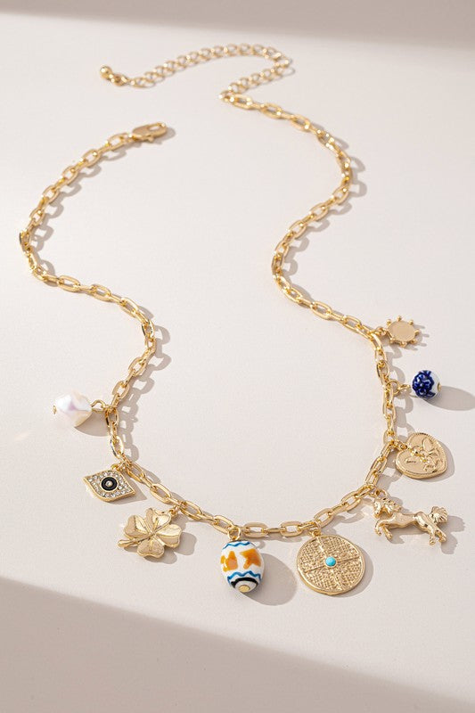 Lucky Charm Pendant Necklace