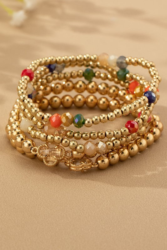 Stretchy Glass Bracelets