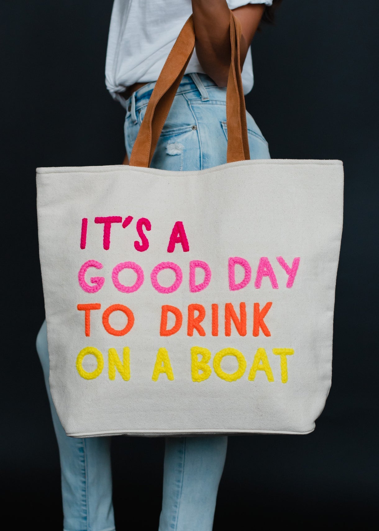 Drink On A Boat Tote