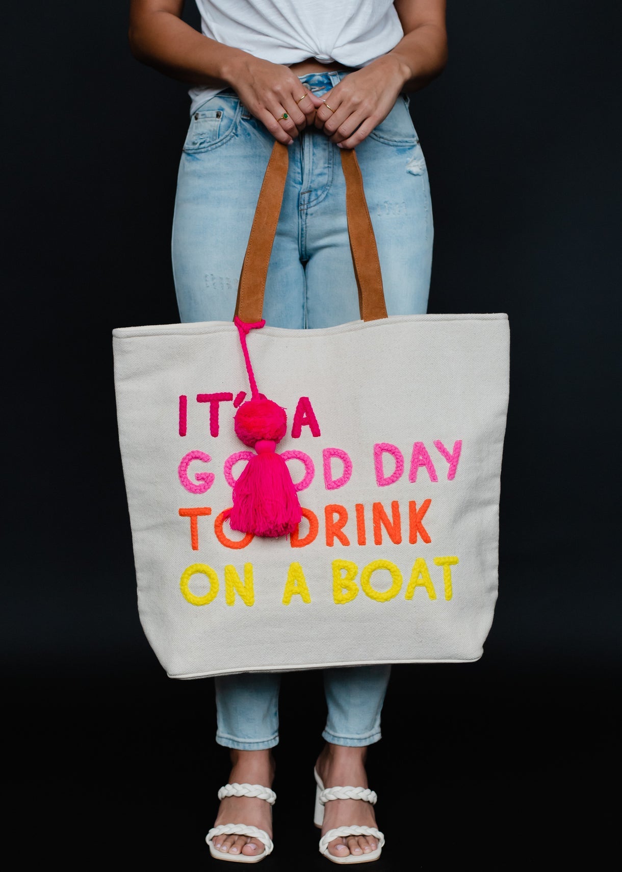 Drink On A Boat Tote