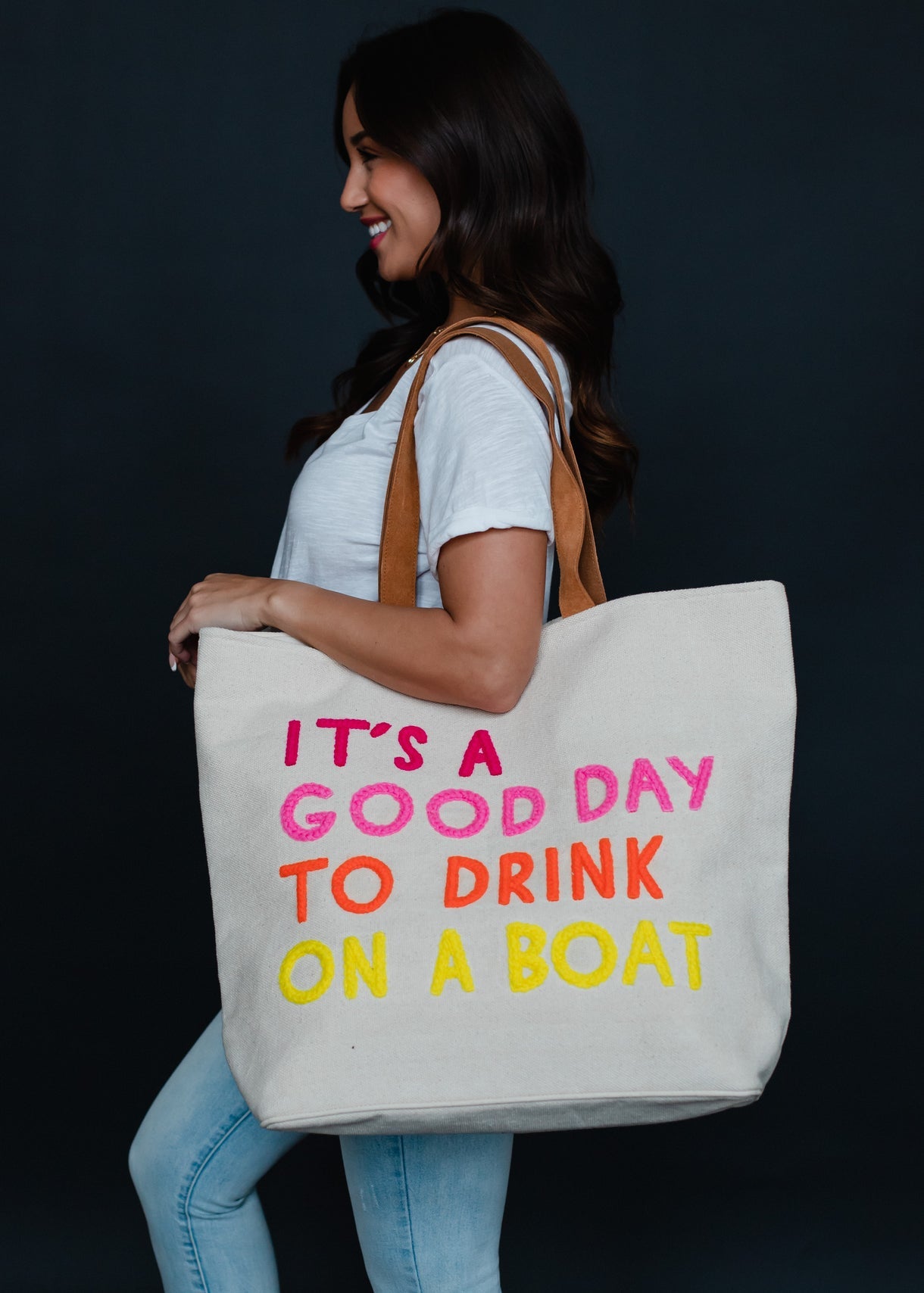 Drink On A Boat Tote