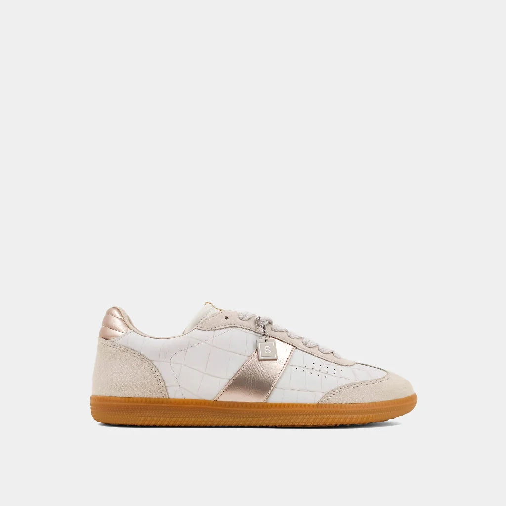Grey Croco Sydney Sneakers