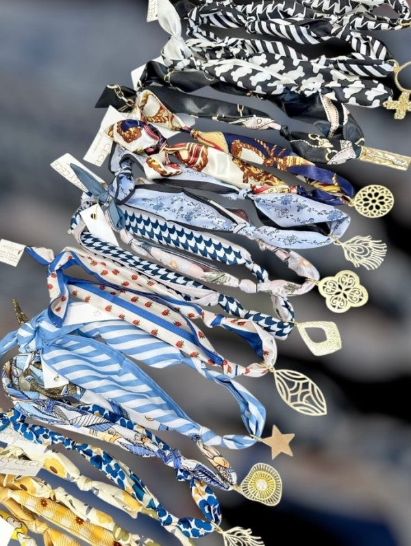 Assorted Scarf Charm Necklace