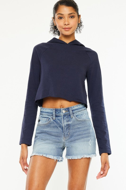High Rise Mom Short