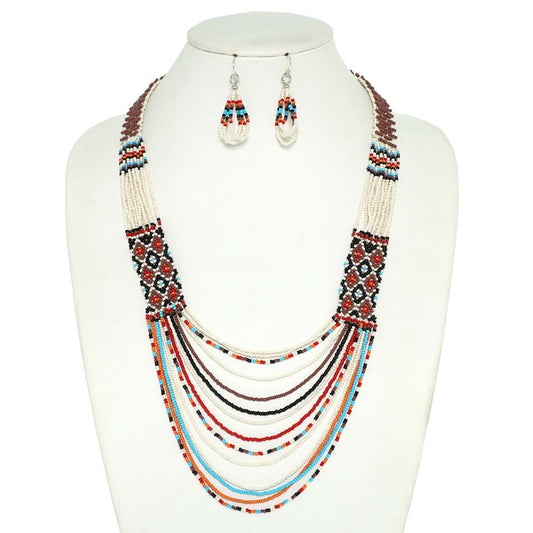 Native Beaded Necklace