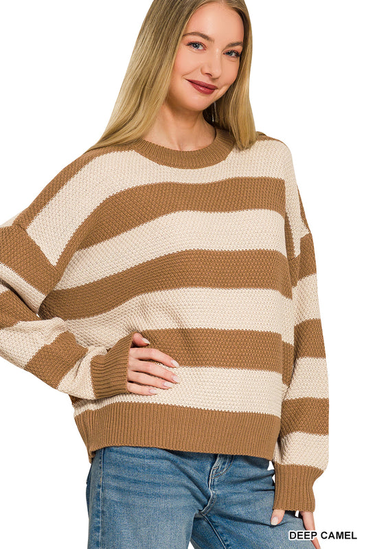 Vertical Striped Sweater