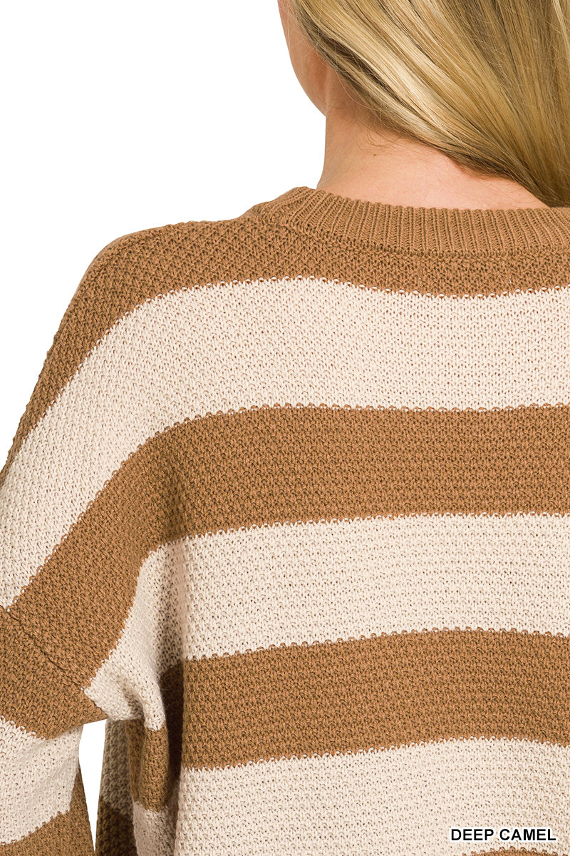 Vertical Striped Sweater