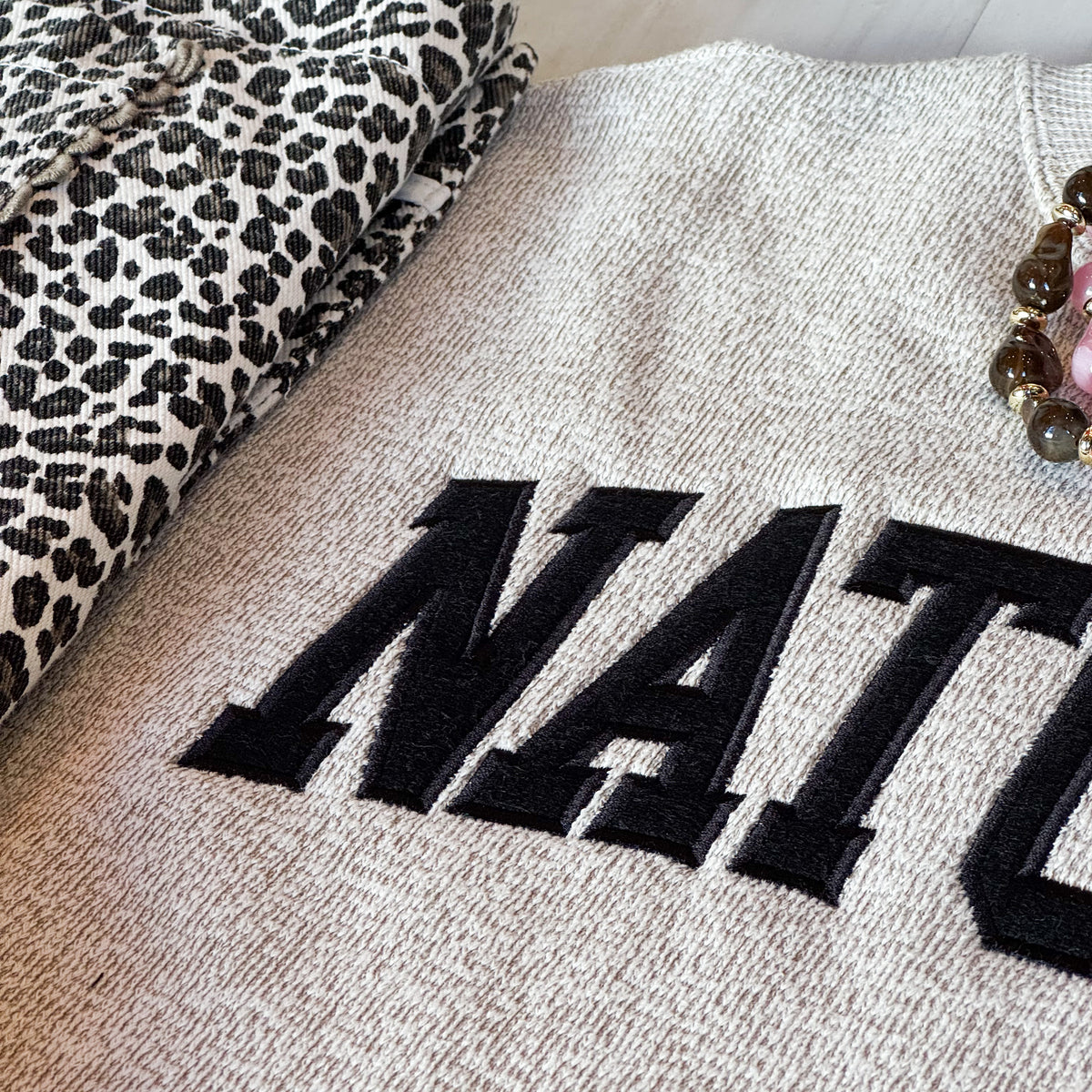 Embroidered Natchez Sweatshirt