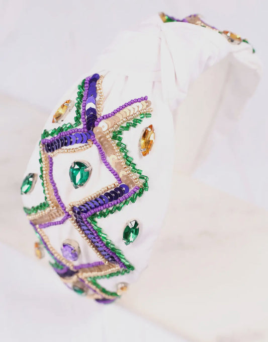 Mardi Gras Darling Headband
