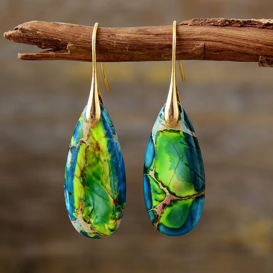 Imperial Stone Drop Earring