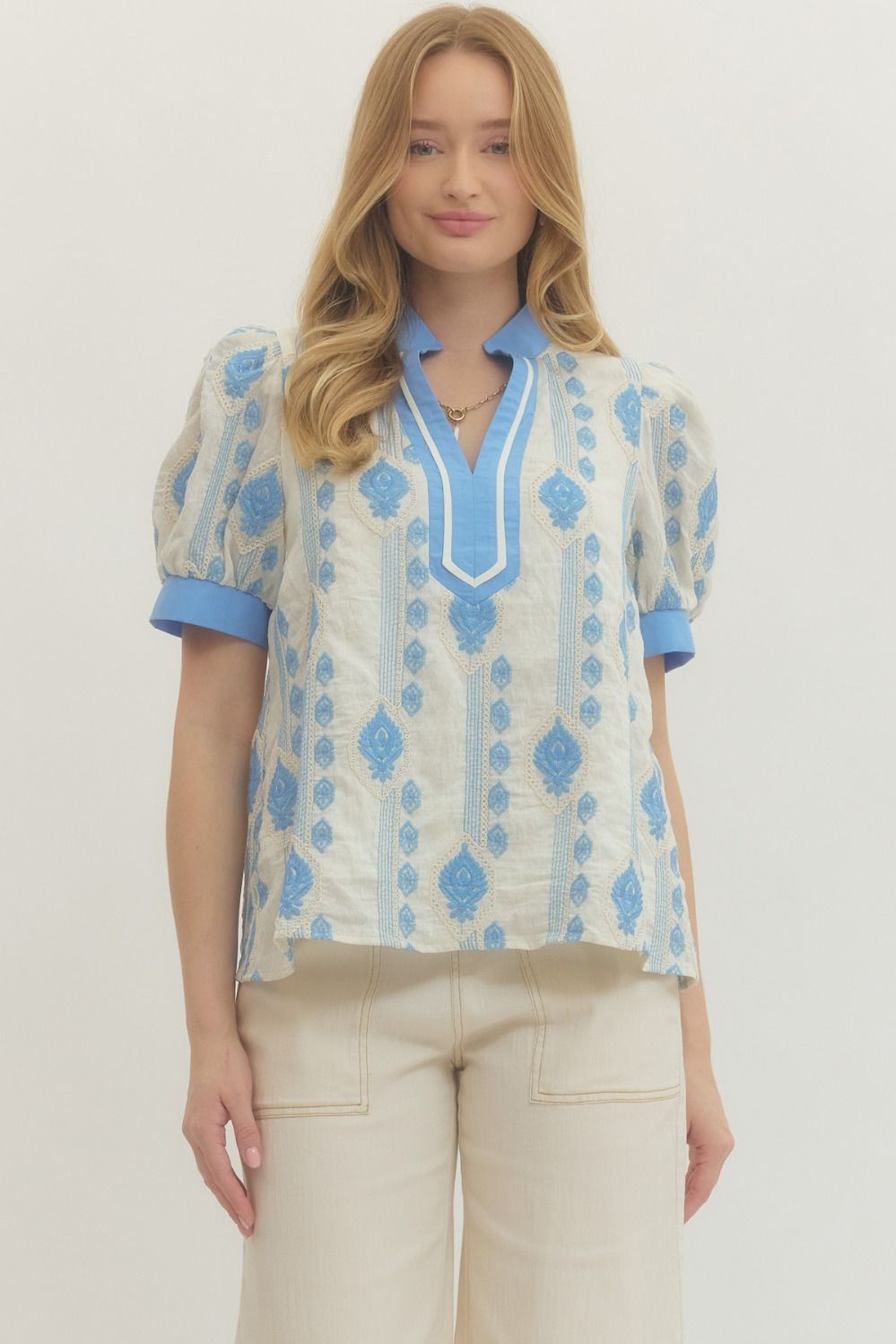 Chic & Chambray Blouse
