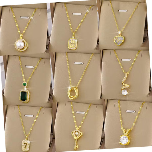 18k Gold Plated Necklaces