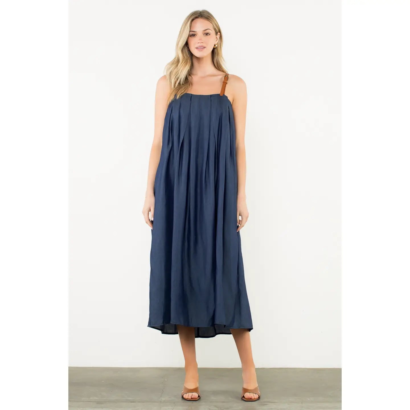 Denim Midi Dress